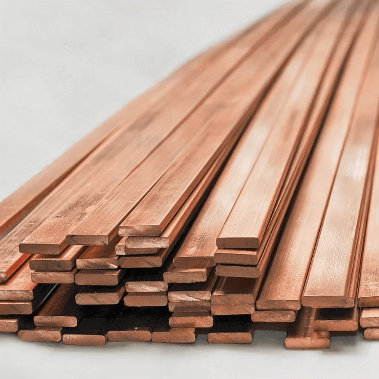 Бронзовая полоса 8 мм БрАМц9-2